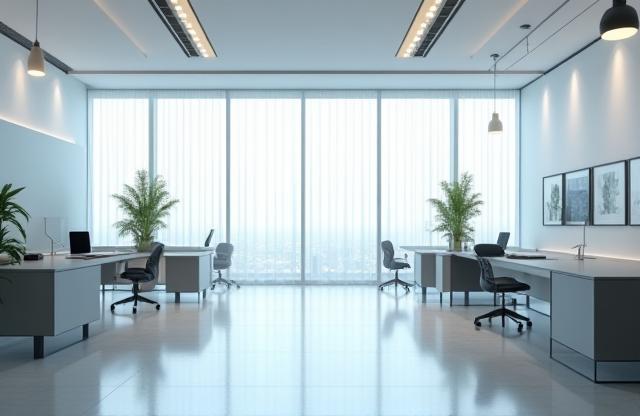 Modern office interior representing Abhivyakti Talent Management