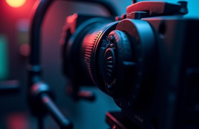 Camera or video production equipment concept image